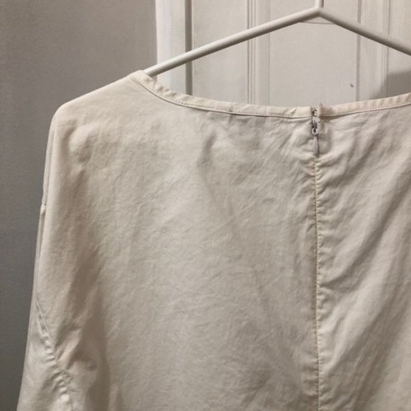 Gap Classic Cotton Peplum Blouse - Picture 2 of 3